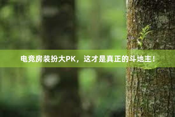 电竞房装扮大PK，这才是真正的斗地主！